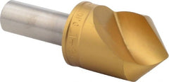 M.A. Ford - 1" Head Diam, 1/2" Shank Diam, 1 Flute 90° High Speed Steel Countersink - Americas Industrial Supply