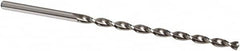 Guhring - 2.9mm 130° 2-Flute High Speed Steel Extra Length Drill Bit - Americas Industrial Supply