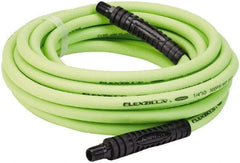 Legacy - 1/4" ID x 0.46" OD 25' Long Multipurpose Air Hose - MNPT x MNPT Ends, 300 Working psi, 140°, 1/4" Fitting, Green - Americas Industrial Supply