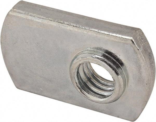 80/20 Inc. - 13mm Wide, Open Shelving Accessory/Component - Bright Zinc Finish, 21mm Long, Use with 30 Series - Americas Industrial Supply