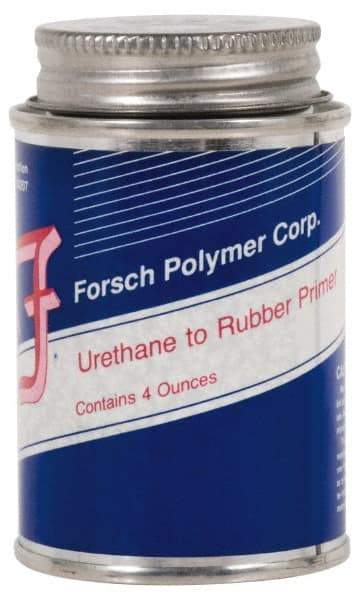 Forsch Polymer Corp - 4 Fluid Ounce, Clear Adhesive Primer - For Use with Rubber - Americas Industrial Supply