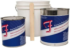 Forsch Polymer Corp - 10 Lb Kit Tan Polyurethane Castable Rubber - 100°F Max Operating Temp, 30 min Tack Free Dry Time, 24 hr Full Cure Time, Series URS 5180 - Americas Industrial Supply