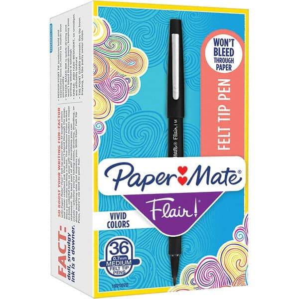 Paper Mate - Pens & Pencils Type: Porous Point Pen Color: Black - Americas Industrial Supply