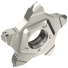 Iscar - PENTA24 Grade IC908, External ISO Threading Insert - 1.25mm Ext Pitch, Right Hand Insert, TiAlN Finish, Carbide - Americas Industrial Supply