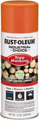 Rust-Oleum - 12 fl oz Fluorescent Orange Marking Paint - 300' Coverage, Modified Alkyd Formula, >500 gL VOC - Americas Industrial Supply