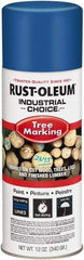 Rust-Oleum - 12 fl oz Blue Marking Paint - 300' Coverage, Modified Alkyd Formula, >500 gL VOC - Americas Industrial Supply