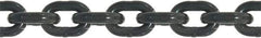 Value Collection - 1/2" Welded Alloy Chain - 12,000 Lb Capacity, Grade 80, 200' Long, Black Finish - Americas Industrial Supply