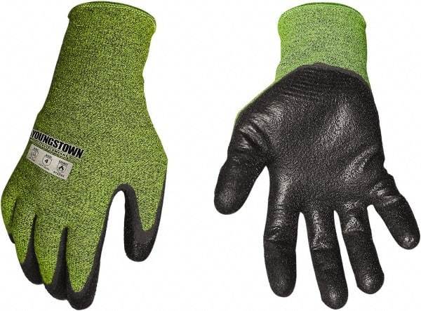 Youngstown - Size S, Dyneema, Flame Resistant Gloves - 4.9 cal/Sq cm Max Arc Protection, ASTM F2675 - Americas Industrial Supply