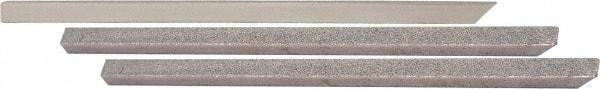 Value Collection - Coarse, Medium & Fine, Single End Diamond Hone - 250 Grit, 1/4" Wide x 1/4" High x 6" OAL - Americas Industrial Supply