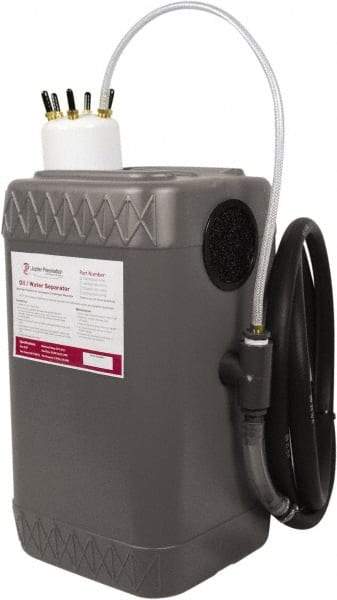 PRO-SOURCE - Air Compressor Condensate Management Filter - 1/4" Hose Barb, 200 psi, Gravity & Displacement Drain - Americas Industrial Supply