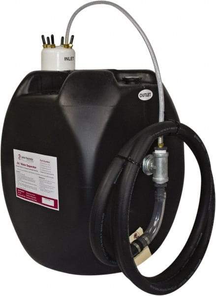 PRO-SOURCE - Air Compressor Condensate Management Filter - 1/4" Hose Barb, 200 psi, Gravity & Displacement Drain - Americas Industrial Supply