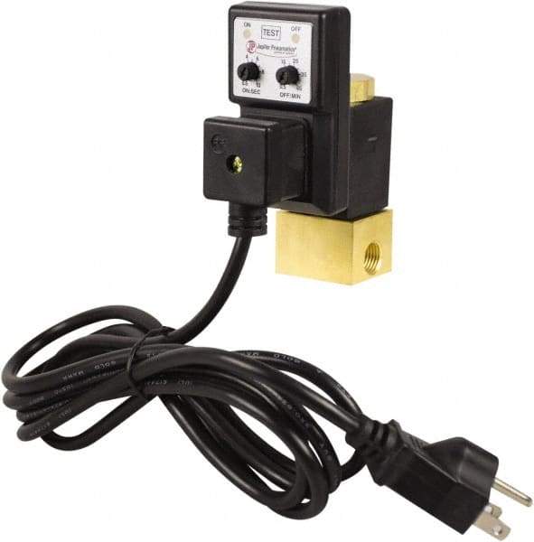 PRO-SOURCE - 1/4" Inlet, Electronic Condensate Drain Valve - 1/4" NPT Outlet, 1.5 to 725 psi - Americas Industrial Supply