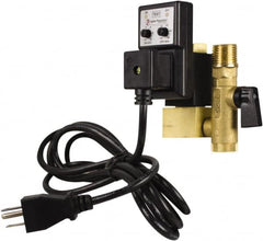 PRO-SOURCE - 3/8" Inlet, Electronic Condensate Drain Valve - 3/8" NPT Outlet, 1.5 to 300 psi - Americas Industrial Supply
