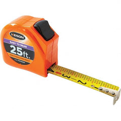 Keson - 25' x 1" Yellow Blade Tape Measure - Americas Industrial Supply