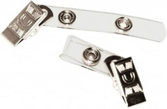ADVANTUS - Retractable Straps Color: Clear Maximum Cord Length (Inch): 3 - Americas Industrial Supply