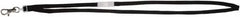 ADVANTUS - Lanyards Material: Nylon Color: Black - Americas Industrial Supply