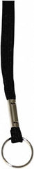 ADVANTUS - Lanyards Material: Cotton/Nylon Color: Black - Americas Industrial Supply