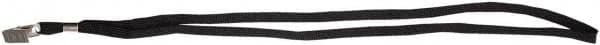 ADVANTUS - Lanyards Material: Nylon Color: Black - Americas Industrial Supply