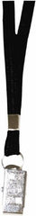 ADVANTUS - Lanyards Material: Cotton/Nylon Color: Black - Americas Industrial Supply