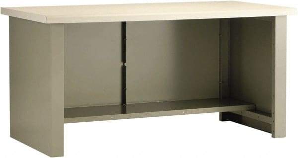 Rousseau Metal - 60 Wide x 30" Deep x 30" High, Plastic Laminate Workbench - Fixed Legs - Americas Industrial Supply