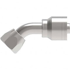 Eaton - Hydraulic Hose Fittings & Couplings Type: Female JIC Swivel, 45 Degree Elbow Hose Diameter: 1-1/16 (Inch) - Americas Industrial Supply