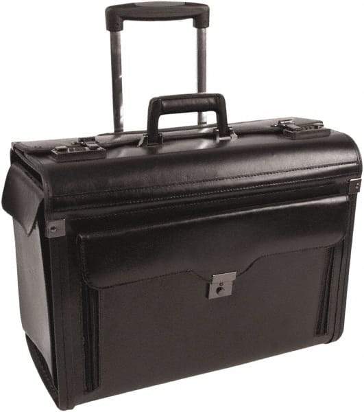 Bond Street - 14-1/4" x 11-1/4" Black Laptop Case - Use with Laptop, Tablets, iPads, File Folders - Americas Industrial Supply