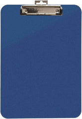 Baum/Gartens - 2 Inch Long x 11 Inch Wide, Clip Board - Blue - Americas Industrial Supply