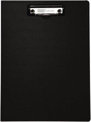 Baum/Gartens - 12.933 Inch Long x 9 Inch Wide, Clip Board - Black - Americas Industrial Supply