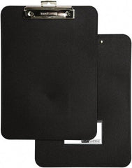 Baum/Gartens - 12-1/2 Inch Long x 9 Inch Wide, Clip Board - Black - Americas Industrial Supply