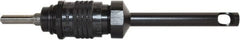 Zephyr Tool Group - 1/4" Cutter Capacity, 10-32 Steel Adjustable Stop Countersink Cage - Americas Industrial Supply