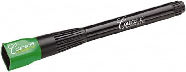 Dri-Mark - Black Counterfeit Detector Marker - Felt Tip, Chemically Sensitive Ink - Americas Industrial Supply