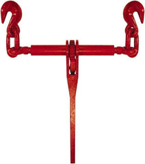 Buyers Products - 9,200 Lb Load Capacity Ratchet Loadbinder - 1/2" Max Chain Size, 8" Take Up, Chain Grade 70 - Americas Industrial Supply