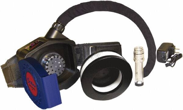 Allegro - Belt Mounted PAPR Motor Blower Assembly - 7.4 Volt Rechargeable Lithium-Ion Battery, Series EZ Air - Americas Industrial Supply