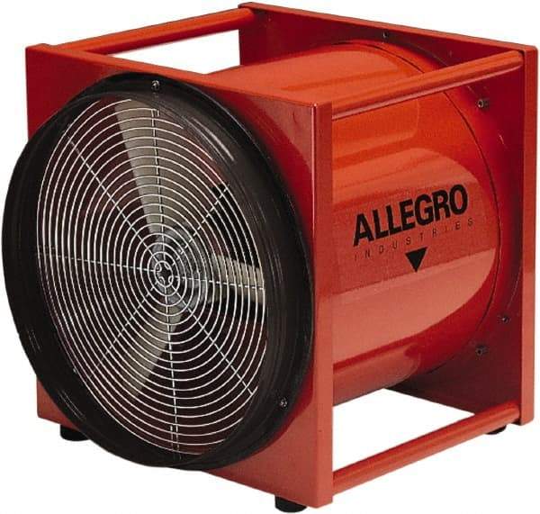 Allegro - 20" Inlet, Electric AC Axial Blower - 1.5 hp, 6,837 CFM (Free Air), Explosion Proof, 230 Max Voltage Rating - Americas Industrial Supply