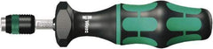 Wera - 1 Piece, 0.1 to 0.34 N/m, Adjustable Torque Limiting Screwdriver - 1/4" Drive - Americas Industrial Supply