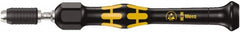 Wera - 1 Piece, 0.02 to 0.06 N/m, Adjustable Torque Limiting Screwdriver - 0.1575" Drive - Americas Industrial Supply