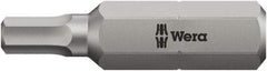 Wera - 1/4" Hex Bit - 5/16" Hex Drive, 2-3/4" OAL - Americas Industrial Supply