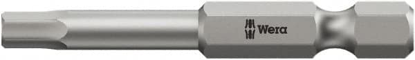 Wera - 6mm Hex Bit - 1/4" Hex Drive, 6" OAL - Americas Industrial Supply