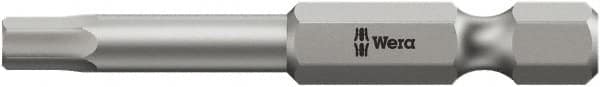 Wera - 4mm Hex Bit - 1/4" Hex Drive, 3-1/2" OAL - Americas Industrial Supply