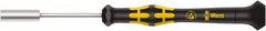 Wera - 5mm Solid Shaft ESD Nutdriver - Ergonomic Handle, 157mm OAL - Americas Industrial Supply