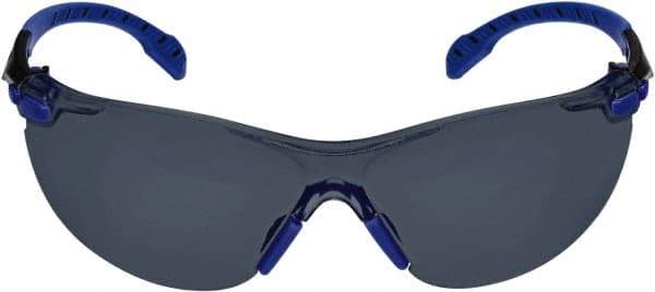 3M - Gray Lenses, Framed Safety Glasses - Anti-Fog, Size Universal, Over the Glasses - Americas Industrial Supply