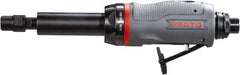 Proto - 1/4" Collet, Straight Handle, Straight Air Die Grinder - 23,000 RPM, Rear Exhaust, 4 CFM, 0.5 hp, 90 psi, 1/4" Inlet - Americas Industrial Supply