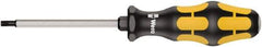 Wera - T30 Torx Driver - 150mm Blade Length, Ergonomic Handle - Americas Industrial Supply