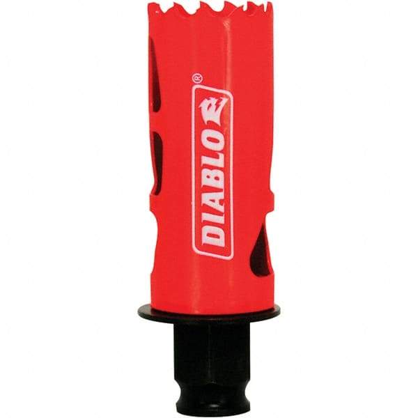 Freud - 1-1/8" Diam, 2-3/8" Cutting Depth, Hole Saw - Bi-Metal Saw, Toothed Edge - Americas Industrial Supply