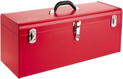 Kennedy - 1 Tray Tool Box - 24-1/8" Wide x 8-5/8" Deep x 9-3/4" High, Steel, Red - Americas Industrial Supply