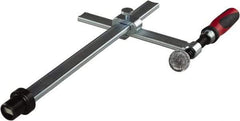 Bessey - 6" Throat Depth, 8" Max Capacity, Standard Sliding Arm Clamp - 550 Lb Clamping Pressure, 5/8" Spindle Diam - Americas Industrial Supply