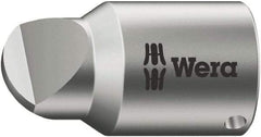 Wera - 1/4" Drive, #4 Point, Standard Slotted Screwdriver Socket - #4 Point - Americas Industrial Supply