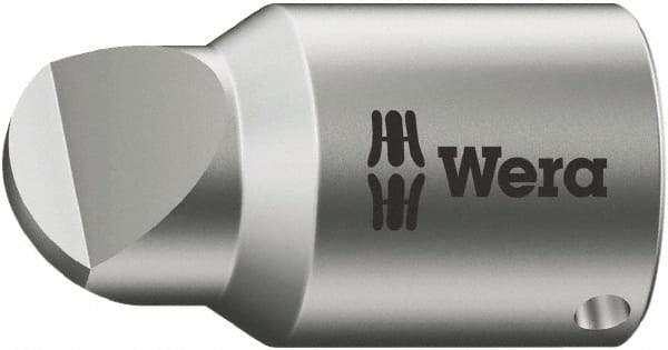 Wera - 1/4" Drive, #3 Point, Standard Slotted Screwdriver Socket - #3 Point - Americas Industrial Supply