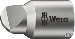 Wera - 1/4" Drive, #3 Point, Standard Slotted Screwdriver Socket - #3 Point - Americas Industrial Supply