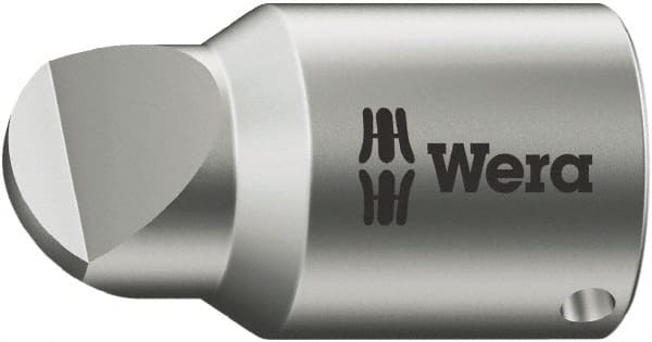 Wera - 1/4" Drive, #1 Point, Standard Slotted Screwdriver Socket - #1 Point - Americas Industrial Supply